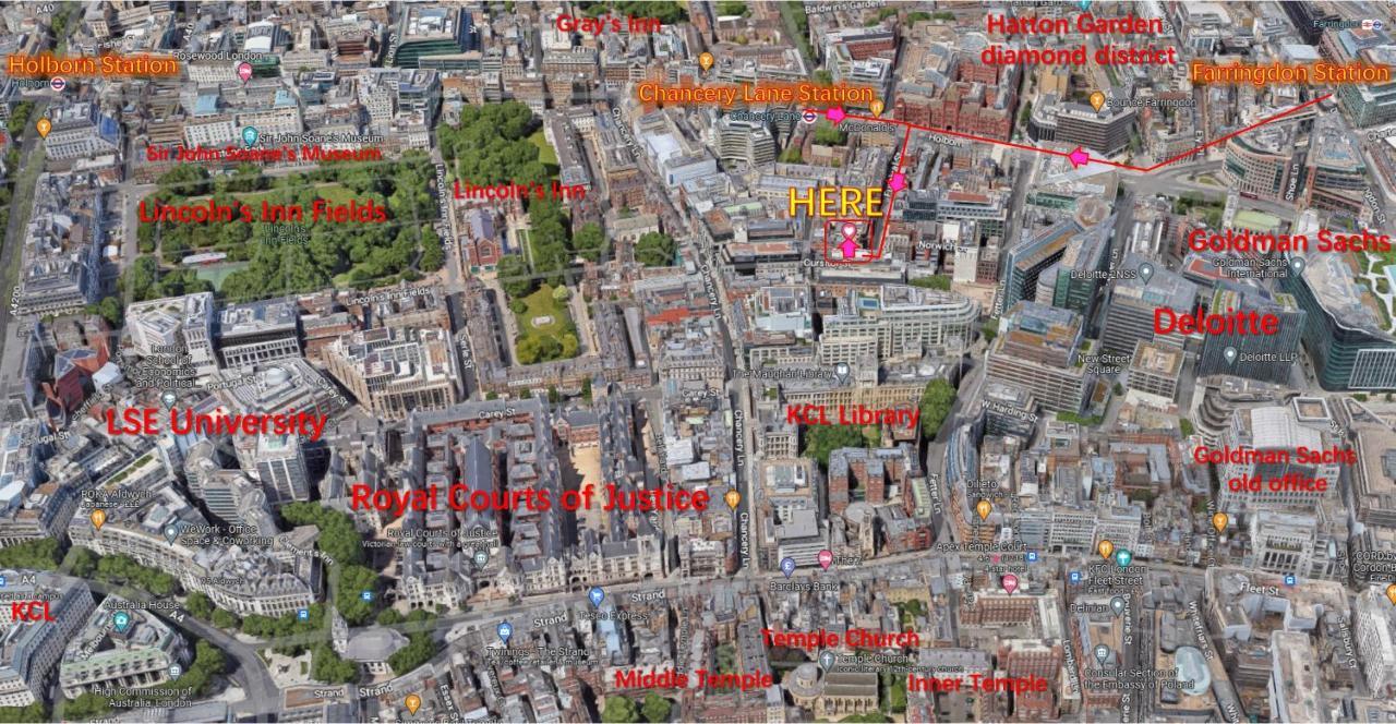 לונדון Deluxe Entire Apartment Between Covent Garden And St Pauls Cathedral מראה חיצוני תמונה